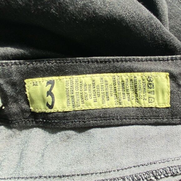 Indigo Rein Skinny Jeans 90’s Black Wash Studded Jeans SZ 3 - Picture 5 of 14